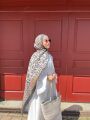 Leopar Soft Şal ( Hardal )