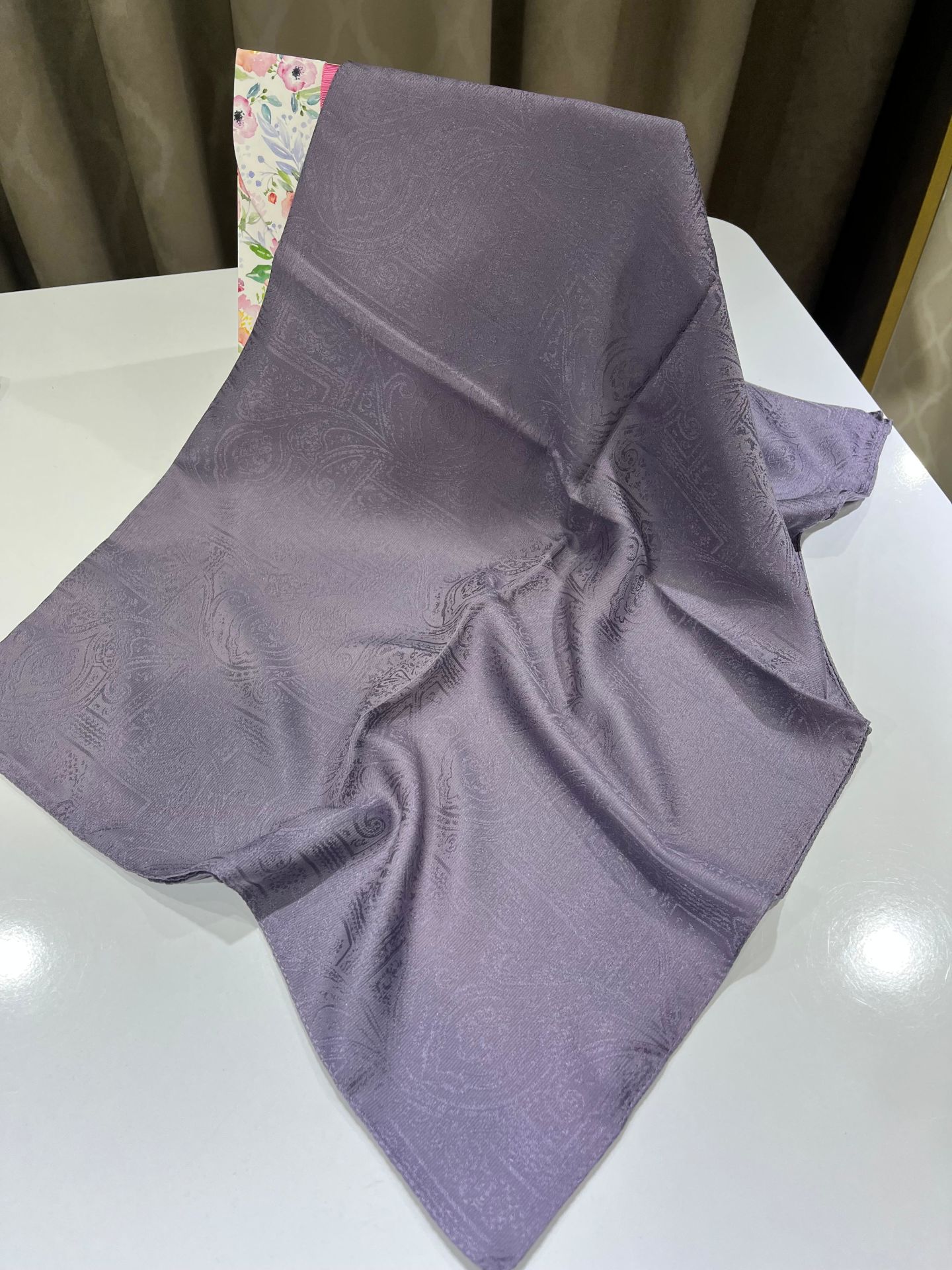 Jakar Şal Etnik Desen ( Lila )