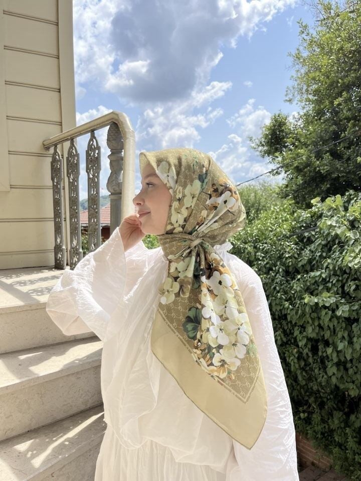 RY Manogram Desen ( Yeşil )