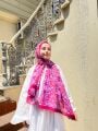 Parla Vual Pamuk Şal ( PEMBE )