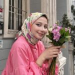 Lobelya Desen Eşarp (Yeşil)