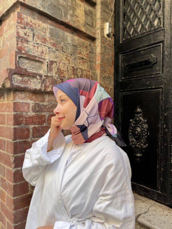 Nora Desen Eşarp ( Mor )