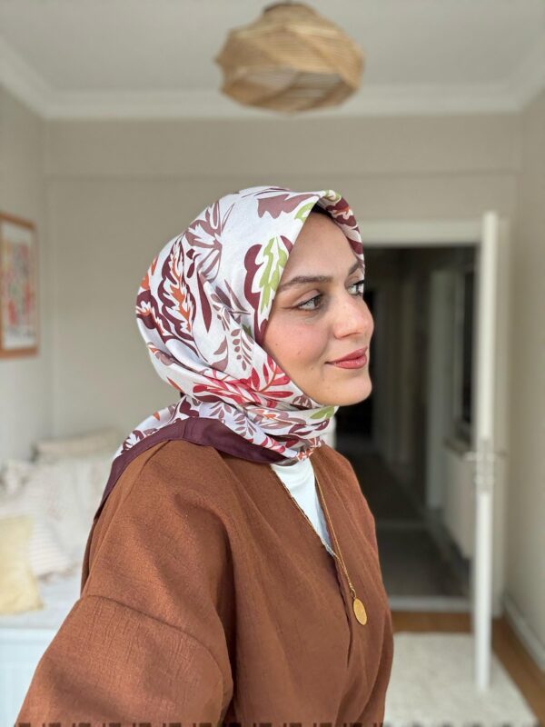 Ahu Desen Eşarp ( Bordo Tonları )