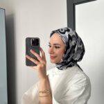 Peri Desen Eşarp (Siyah)