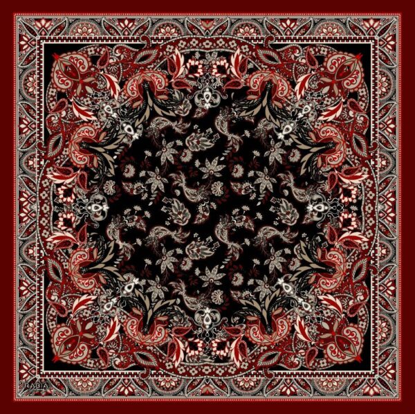 Vintage Desen ( Bordo )