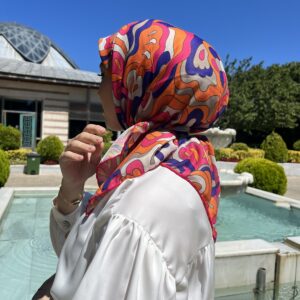 Peri Desen Eşarp (Pembe)