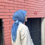 Piramit Desen ( Mavi )