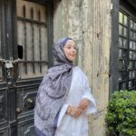 Stil Vual Pamuk Şal ( LİLA )