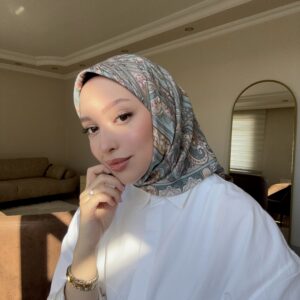 Etro Desen Eşarp ( Mint Yeşili )