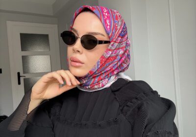 Etro Desen Eşarp ( Bej - Pembe )