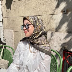 Etro Desen Eşarp ( Yağ yeşili )