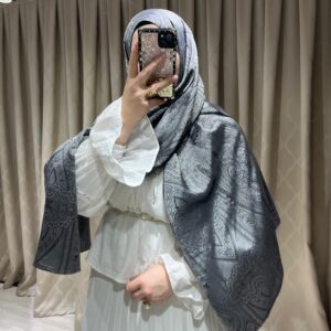 Hürrem Desen Şal ( Antrasit )