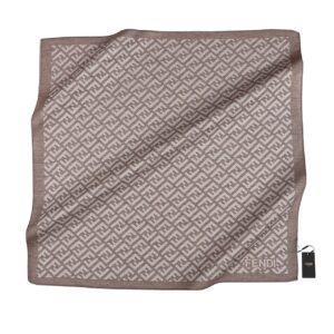 F Desen Eşarp ( Cappuccino )