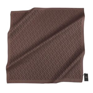 F Desen Eşarp ( Çikolata Kahve )