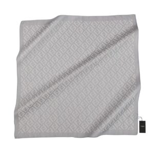 F Desen Eşarp ( Gri )