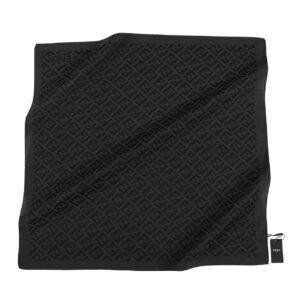 F Desen Eşarp ( Siyah )