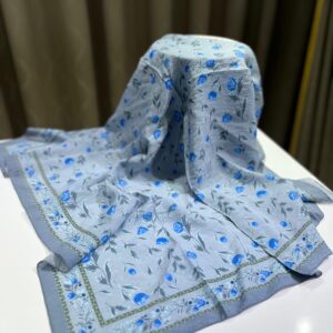 Neva Desen Eşarp (Gri)