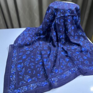 Neva Desen Eşarp (Lacivert)