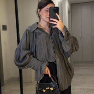 Vintage Gömlek (Antrasit)