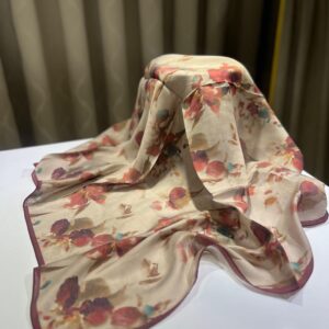 Nadide Desen Eşarp (Bordo)