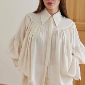 Vintage Gömlek (Krem)