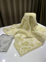 çizgi desen yağyeşili