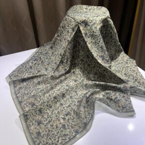 Fırça Desen Eşarp (Yeşil)