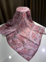 etro desen eşarp pembe