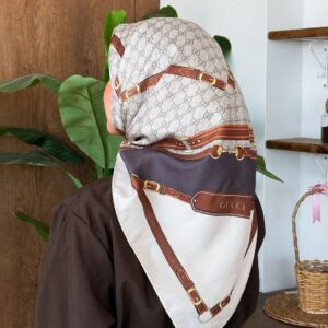 Kemer Çift Taraflı Twill Eşarp