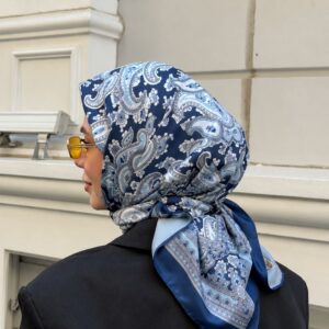Matmazel Çift Taraflı Twill Eşarp