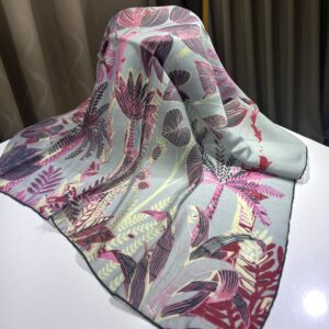 Sarmaşık Desen Eşarp (Gri )