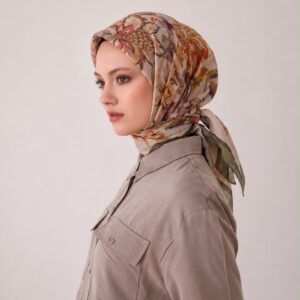 Sanda Desen Eşarp (Bal Köpüğü)
