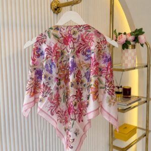 Sanda Desen Eşarp (Pembe)