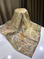 etro desen eşarp yeşil,