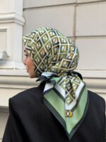 Olive çift taraflı tivil esarp 2
