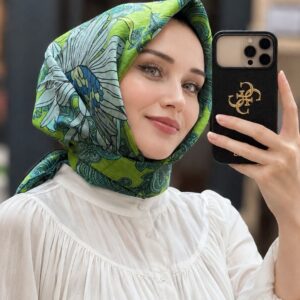 Hürrem Desen Eşarp (Yeşil)