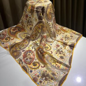 Etro Desen Eşarp (Sarı)